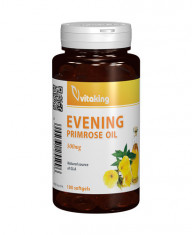 Evening Primrose oil (ulei de primula) 500 mg, 100cps, Vitaking foto