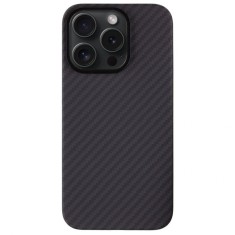 Husa telefon tactical magforce aramid pentru iphone 15 pro max, fibra aramida, ultra slim 0.8 mm, compatibila magsafe, negru