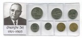 q308 RPR ROMANIA SET MONEDE INFOLIATE ANII 1960 GHEORGHE GHEORGHIU-DEJ