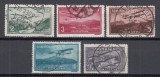 ROMANIA 1931 LP 94 VEDERI POSTA AERIANA SERIE STAMPILATA, Stampilat