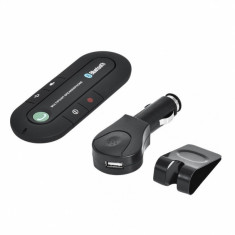 Car Kit Handsfree Auto Multipoint cu Bluetooth v4.1, Wireless, USB, Microfon Incorporat foto