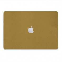 Folie Skin Compatibila cu Apple MacBook Air 13.6 M2 2022 Wrap Skin Gold Matt