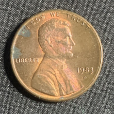 Moneda One cent 1983 USA