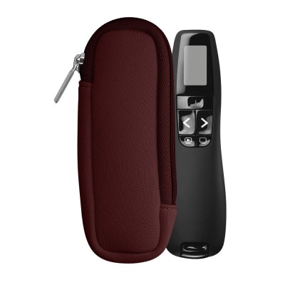 Husa Kwmobile pentru Universal Laser Pointer, Visiniu, Neopren, KWM000016TN004C foto