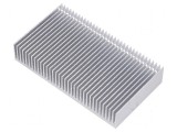 Radiator extrudat cu aripioare naturale 50mm x 90mm x 17mm