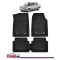 Covorase Auto TeamCar&reg; Tip Tavita Compatibile Renault Symbol Thalia I (1999-2008) Negru Material Rezistent