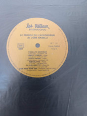 Disc vinil, LP. LE MONDE DE L&amp;#039;ACCORDEON-JOSS BASELLI foto
