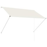 VidaXL Copertină retractabilă, crem, 200 x 150 cm