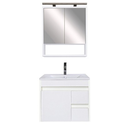 Mobilier complet de baie Luna 60 alb foto