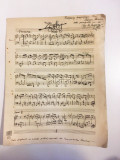 (T) Partitura muzicala veche - Zarty (Gluma), 1933, 4 pagini