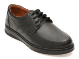 Pantofi OTTER negri, KC10929, din piele naturala