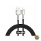 Cablu Date si Incarcare USB-A - Lightning Baseus Cafule Metal Series 18W 1m Negru CALJK-A01