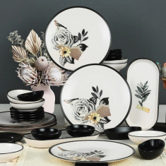Set de mic dejun, Keramika, 275KRM1739, Ceramica, Multicolor