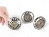 Set 3 Site Chiuveta Inox 80mm Argintiu Sunmostar - Sita Chiuveta Inox