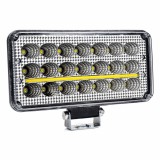 Proiector LED AMiO AWL43 27 LED 81W 12V 24V, 9-36V DC, 8100 lm, 6500K, IP67, E9 ECE R10, 225x110x60 mm, pentru off-road, ATV, UTV