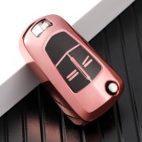 Husa Cheie Auto OPEL TPU+PC PINK Cheie Briceag OPEL ASTRA H, CORSA D AutoProtect KeyCars, Oem