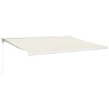 Cumpara ieftin Pergola Manuala 4 x 3 m Crem 100% Polyester