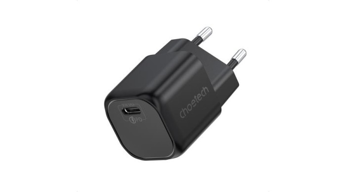 Choetech GaN GaN &icirc;ncărcător USB tip C PD 30W, negru (PD5007)