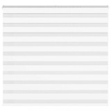 vidaXL Jaluzea tip zebra alb lățime țesătură 150,9 cm poliester