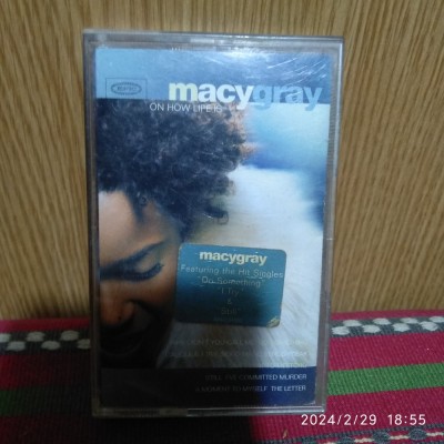 -Y- CASETA MACY GRAY ORIGINALA EXCELENTA foto