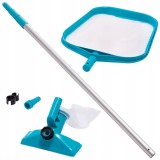 Kit &icirc;ntretinere piscina Intex 28002 cu tija telescopica 239 cm, plasa si aspirator