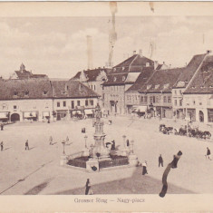 CP SIBIU Hermannstadt Grosser Ring Nagy piacz ND(1917)