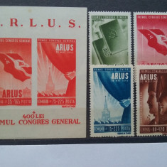 1945-A.R.L.U.S.-2 seturi-orig. gum- MNH