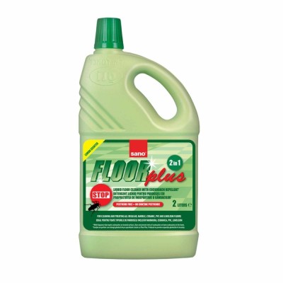 Detergent universal pentru pardoseli Sano Floor Plus, indepartarea gandacilor, 2 L foto