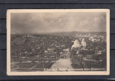 TULCEA VEDERE GENERALA DE LA MONUMENT CIRCULATA 1944 CENZURA CENZURAT TULCEA 2 foto