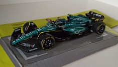 Macheta Aston Martin AMR23 Fernando Alonso Formula 1 2023 - Bburago 1/43 F1
