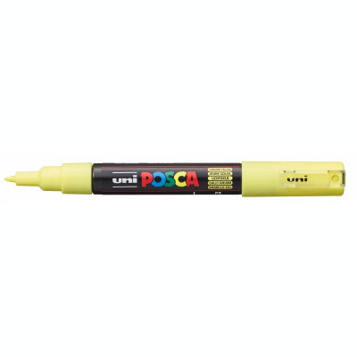 Marker Uni Posca 0.7mm Pc-1m Sunshine Yellow Uk foto