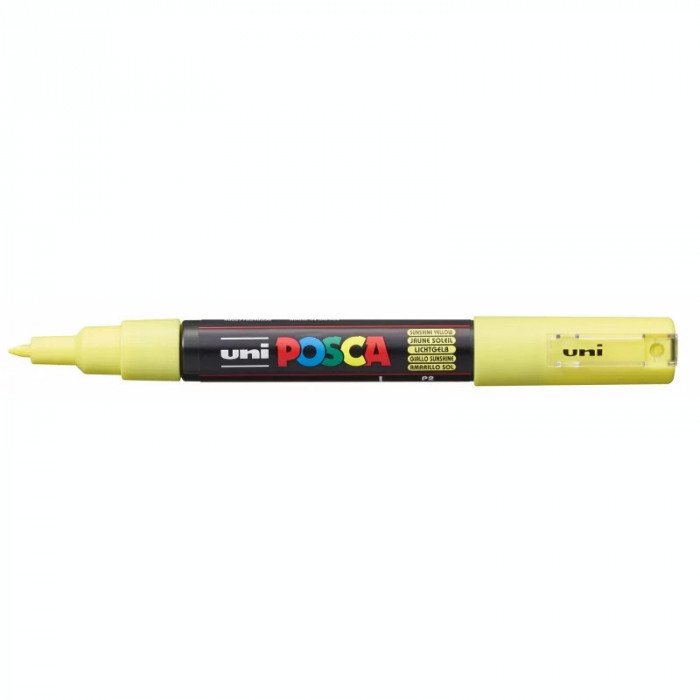 Marker Uni Posca 0.7mm Pc-1m Sunshine Yellow Uk