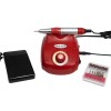 Pilă electrică pentru manichiură și pedichiură 45000 rotații 65W, ZS-603, culoare roșie