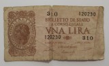 Italia - 1 Lira 1944