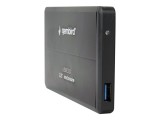 Gembird EE2, U3S, 2 , Enclosure HDD SSD 2.5 SATA, USB 3.0, Aluminiu, Negru
