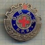 Y 760 INSIGNA -G.P.A.S. -RPR -GATA PENTRU APARAREA SANITARA -PENTRU COLECTIONARI