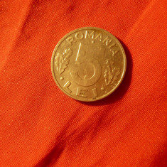 Moneda 5 lei 1993 Romania , cal. F.Buna