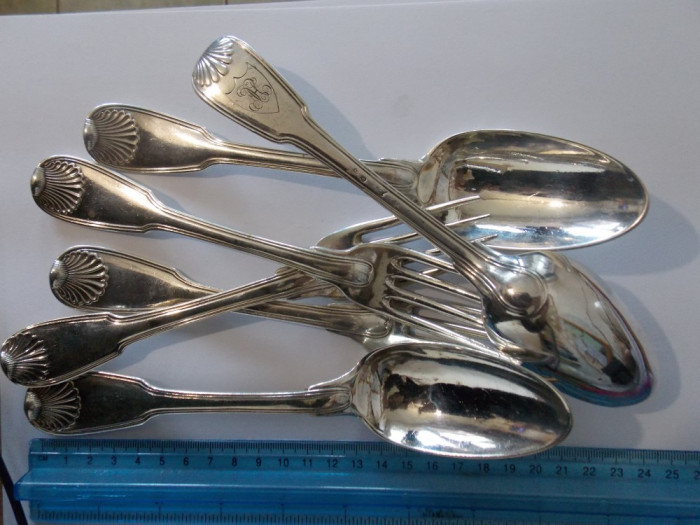 Set tacamuri argint vintage -9006