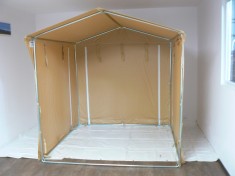 2x2 m Stand piata festival cort targ - NOU, CREM foto