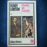 POVESTIRI DIN AUSTRALIA - Henry Lawson - Roman Beletristica