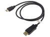 Cablu DisplayPort 1.2 la HDMI 1.4, 1m