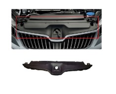 Ornament grila radiator Skoda Superb (3v), 05.2015-, Fata, superior, Aftermarket foto
