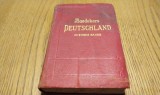 DEUTSCHLAND in Einem Bande Kurzes Reisehandbuch Mit 25 Karten und 73 Planen - KARL BAEDEKER - Leipzig, Karl Baedeker, 1925, 453 p., Alta editura