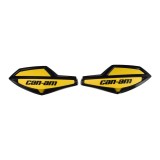 Set deflectoare handguarduri Can-Am BRP negru cu galben, Can-Am/BRP