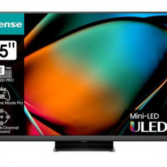 Televizor Mini-LED ULED Hisense 139 cm (55inch) 55U8KQ, Ultra HD 4K, Smart TV, WiFi, CI+