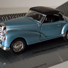 Macheta Mercedes Benz 300 S W189 1955 bleu - Welly 1/36