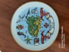 Farfurie decorativa din portelan, Sea's life - Viata maritima