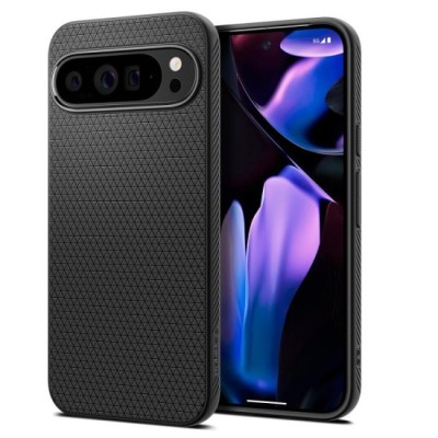 Husa pentru Google Pixel 9 Pro XL - Spigen Liquid Air - Matte Black foto