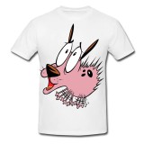 Tricou &quot; Courage speriat &quot;