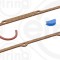 ELRING 314.773 Set garnituri, Capac supape